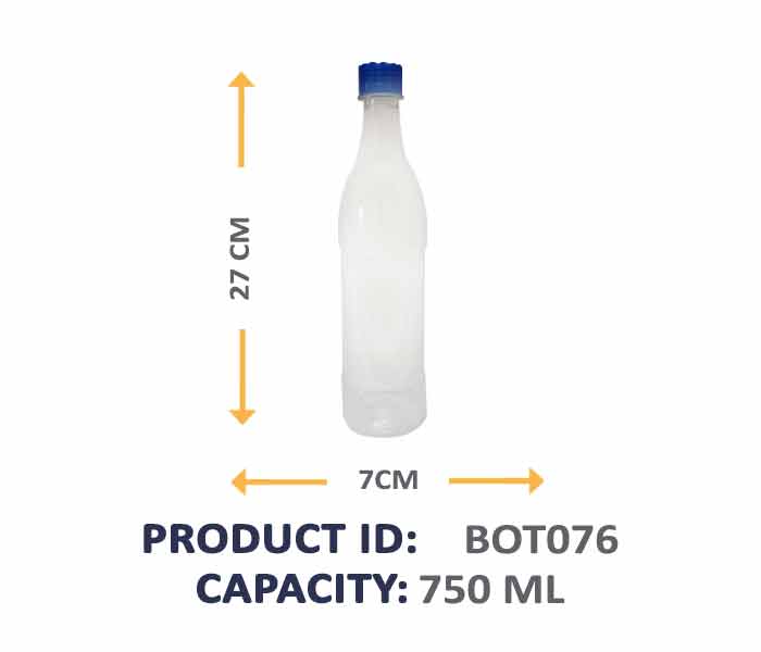 750 ml pet bottle 076