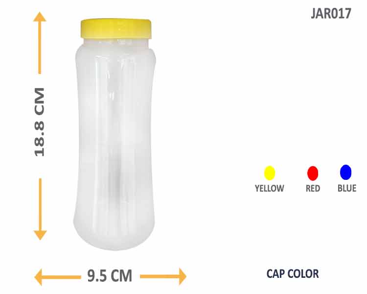 1000ml plastic jar container