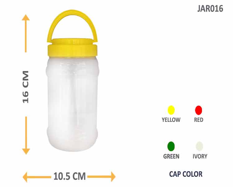 1100ml plastic jar container