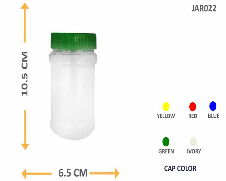 300ml plastic jar container
