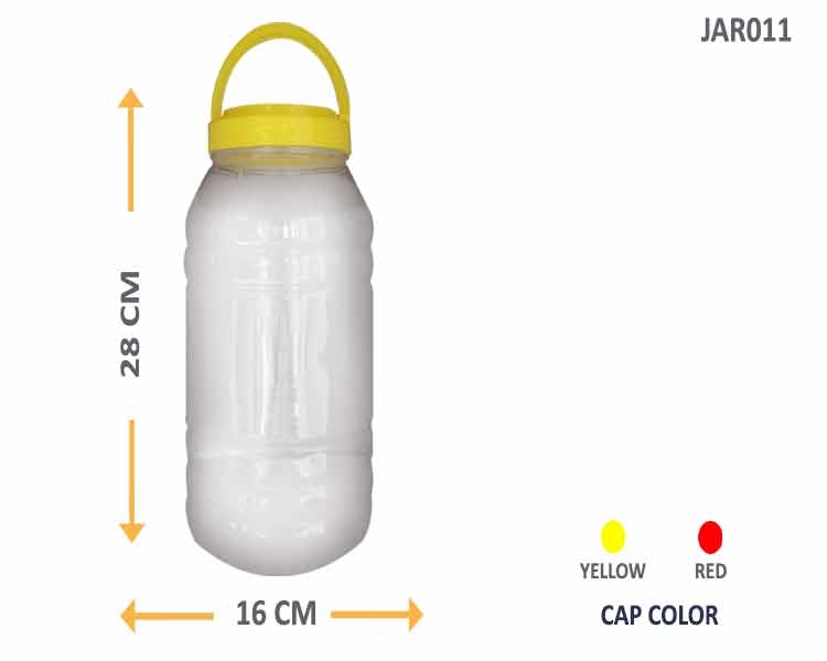 5000ml plastic jar container