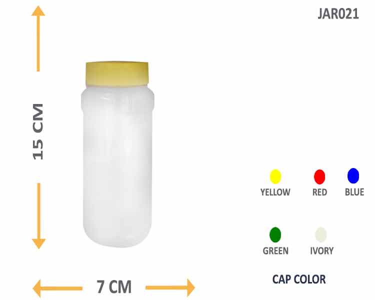 500ml for pickle plastic jar container
